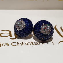 Load image into Gallery viewer, Button Mushtoom Tops | HauteLook | Sapphire Blues