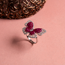 Load image into Gallery viewer, Butterfly Effect Ring | Crimson