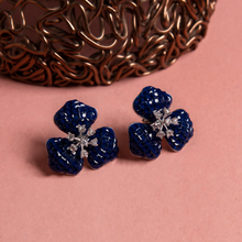 Load image into Gallery viewer, A Leafy Affair Tops | Sapphire Blue