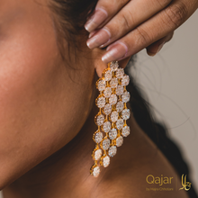 Load image into Gallery viewer, The Yin Yang Waterfall Earrings | Luxury 925 Metal | Gold