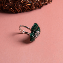 Load image into Gallery viewer, The Leafy Affair Ring | Adjustable Size | Green