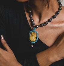 Load image into Gallery viewer, The Bumble Bee Crystal Splendour | Pendant