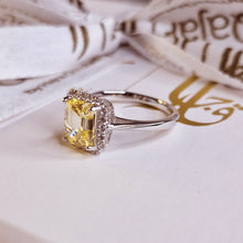 Load image into Gallery viewer, The Emerald Cut Ring | Sterling Silver
