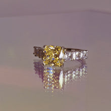 Load image into Gallery viewer, The Amber Estate Ring | Sterling Silver