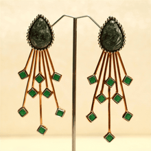 Load image into Gallery viewer, Of a kind Malachites | Earrings