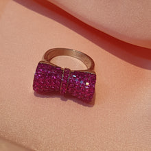 Load image into Gallery viewer, Empress in a Bow Tie | 925 Silver Luxury Ring