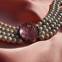 Load image into Gallery viewer, Zohra - The Pink Evening Star | Choker Set