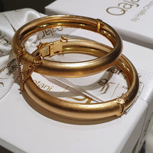Load image into Gallery viewer, Egyptian Glaze Bangles | Matt Gold & Silver | Set of two