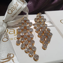 Load image into Gallery viewer, The Yin Yang Waterfall Earrings | Luxury 925 Metal | Gold