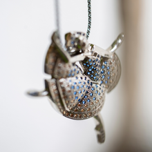Load image into Gallery viewer, Dancing Ballerina Pendant - Fine Silver