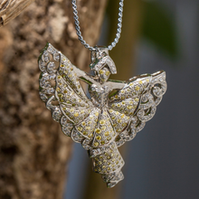 Load image into Gallery viewer, Feather Fairy - Fine Silver Pendants
