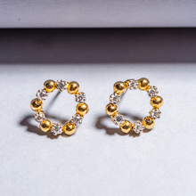 Load image into Gallery viewer, Her Halo Hoop Tops - White and Gold