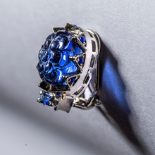 Load image into Gallery viewer, The Nusaybah - Noble One (Vintage Sapphire Inspired Choker Set)