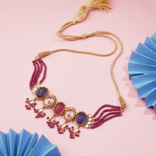 Load image into Gallery viewer, The Selma Choker with Ruby Strings