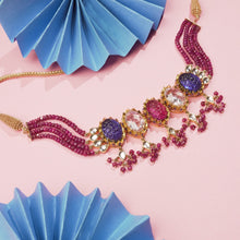 Load image into Gallery viewer, The Selma Choker with Ruby Strings