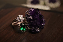 Load image into Gallery viewer, Amethyst Rock Ring