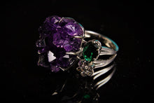 Load image into Gallery viewer, Silver  Rock Ring