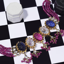 Load image into Gallery viewer, The Selma Choker with Ruby Strings