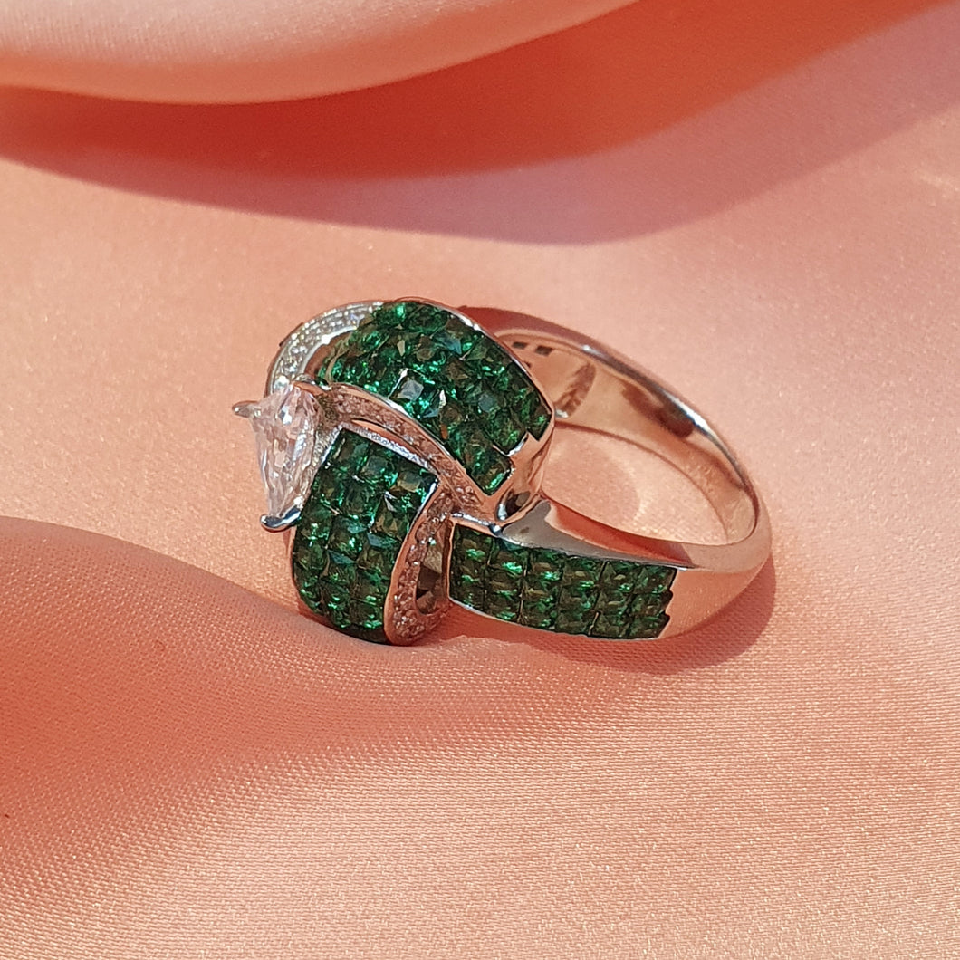 Top Knott Luxury Ring | Premium Silver