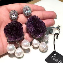 Load image into Gallery viewer, Unique Earrings By Qajar Jewellery
