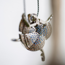 Load image into Gallery viewer, Dancing Ballerina Pendant - Fine Silver
