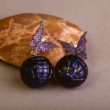 Load image into Gallery viewer, The Micro Celebrity Danglers - Social Butterfly Earrings | HauteLook
