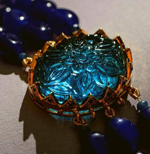 Load image into Gallery viewer, The Shah Bano - Blue Blooded Princess (Choker Set)

