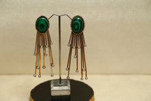 Load image into Gallery viewer, Of a kind Malachites 2 | Earrings
